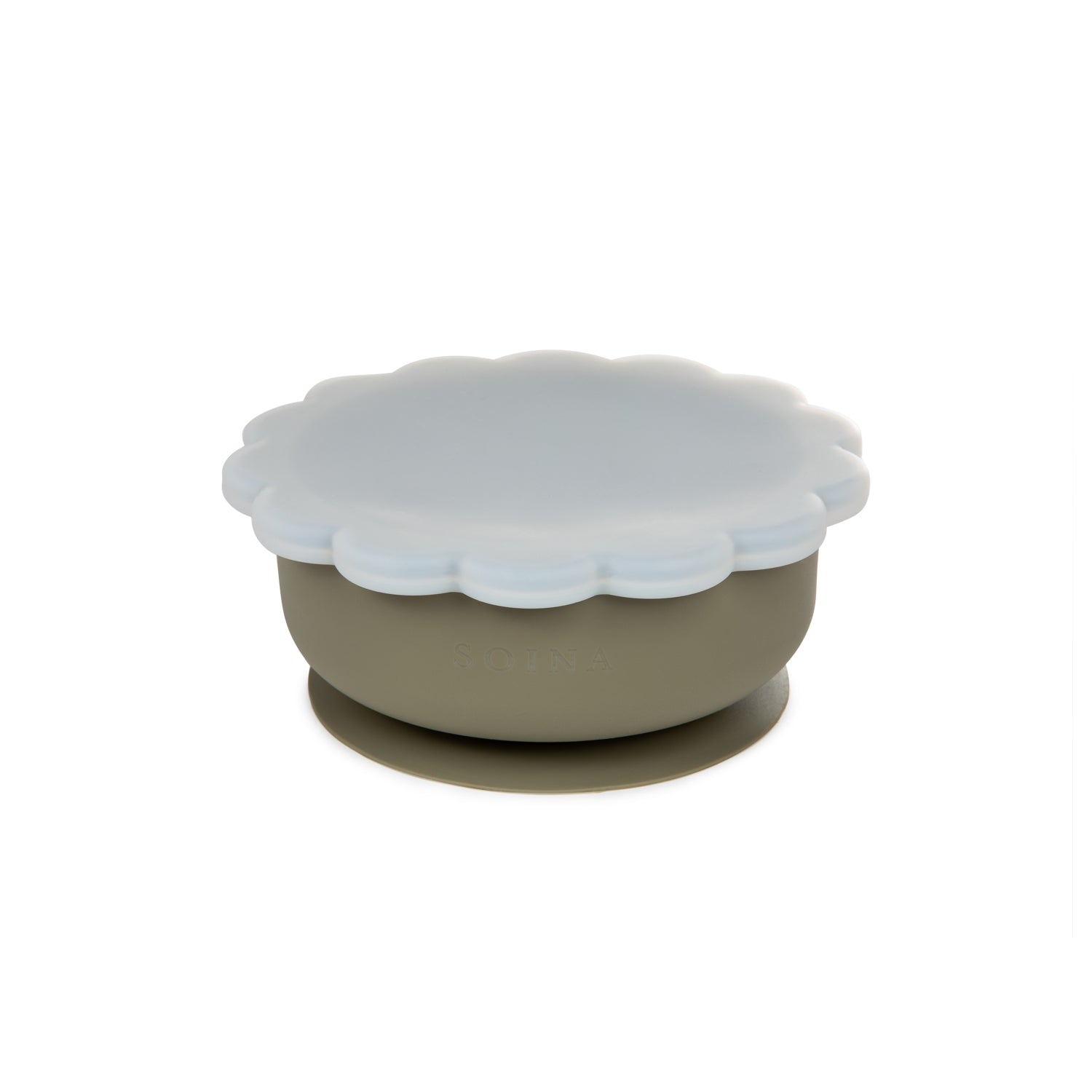 Eden Silicone Bowl with Suction Cup (Camel)