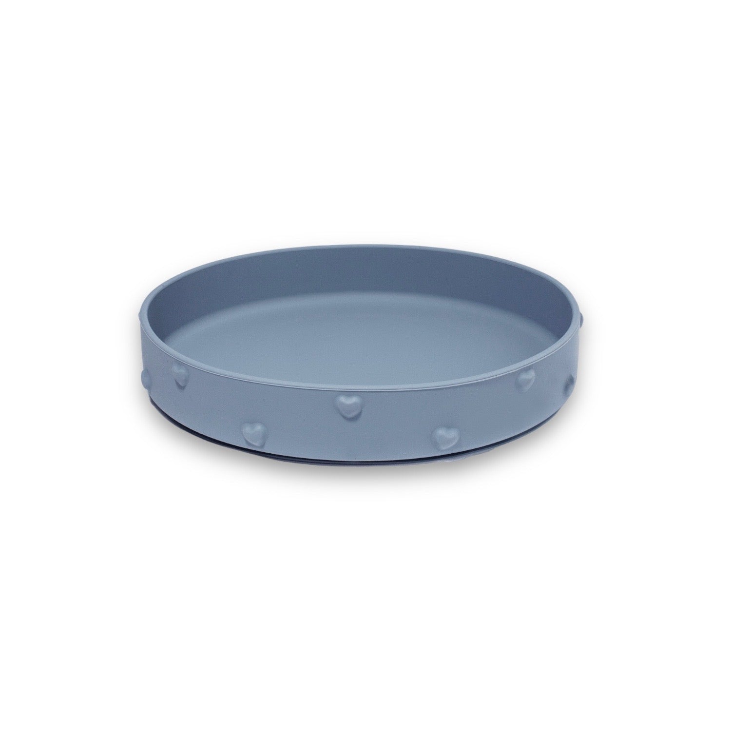 Piatto con ventosa Ina (Grigio perla)