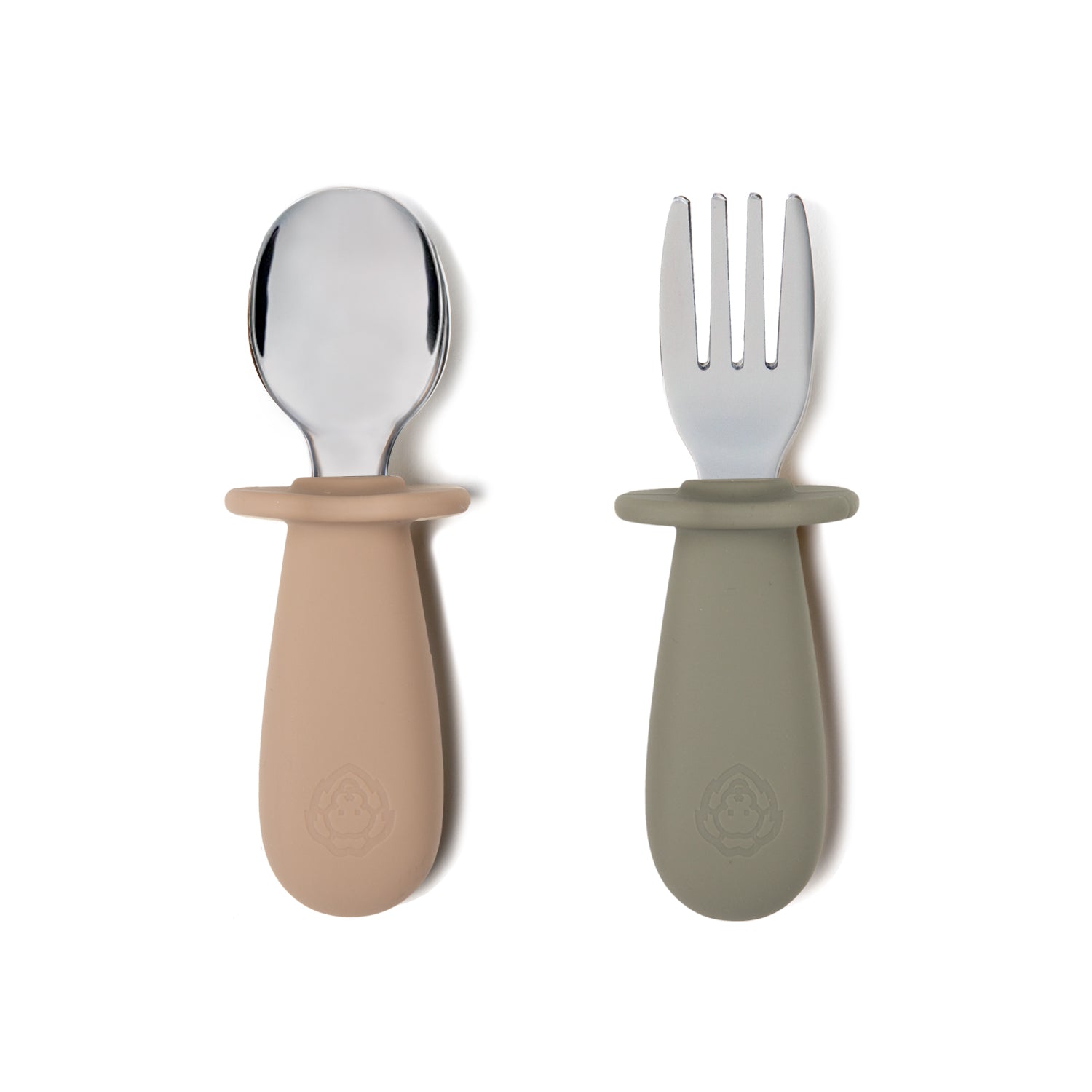 Fork/Teaspoon Cutlery Set (Midnight Blue/Pearl Grey)