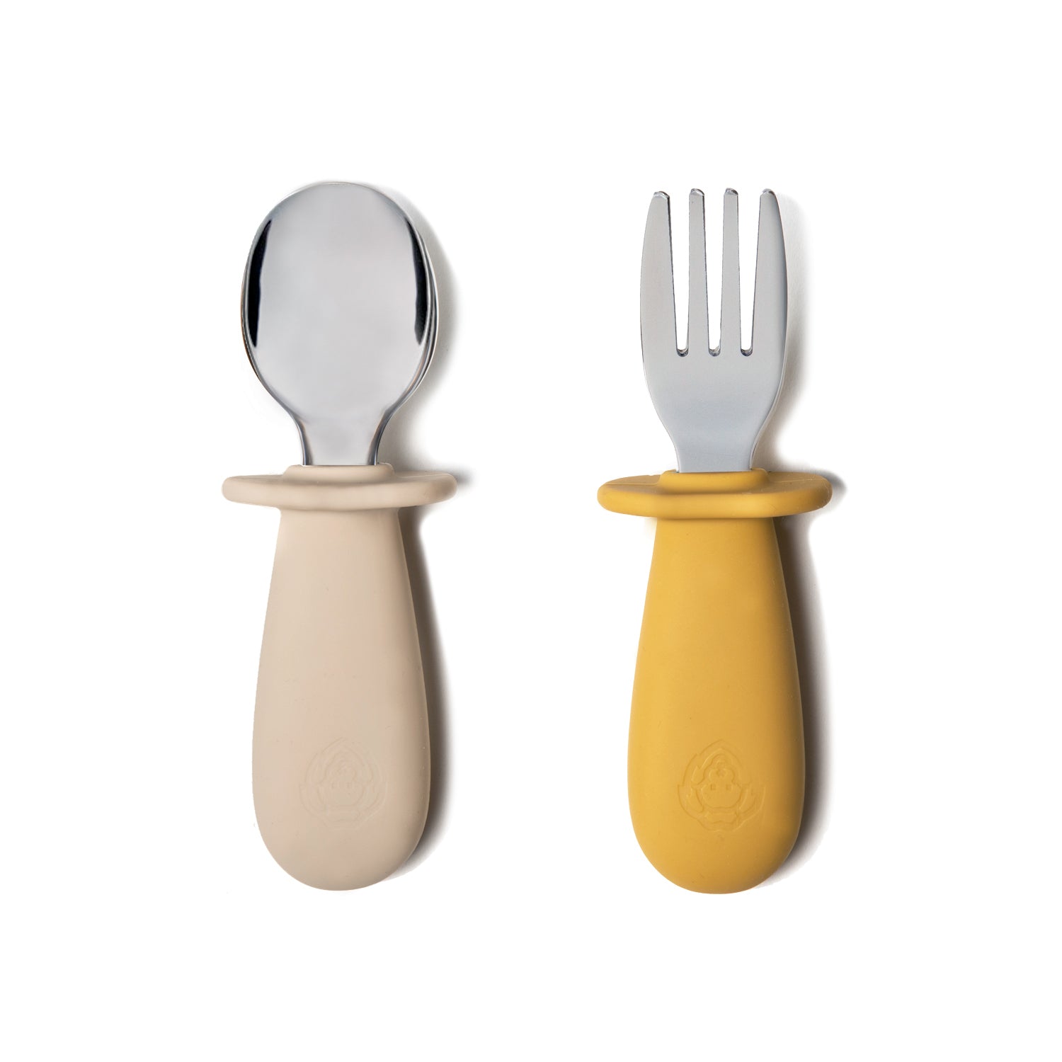 Fork/Teaspoon Cutlery Set (Midnight Blue/Pearl Grey)