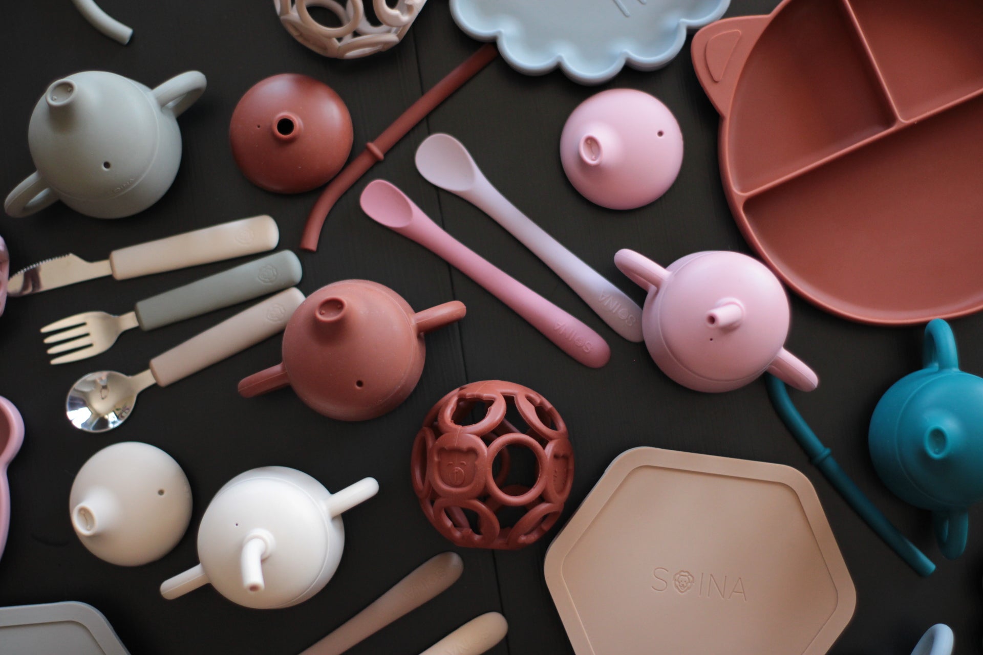 Bicchiere 3 in 1 - Rosa antico - Soina