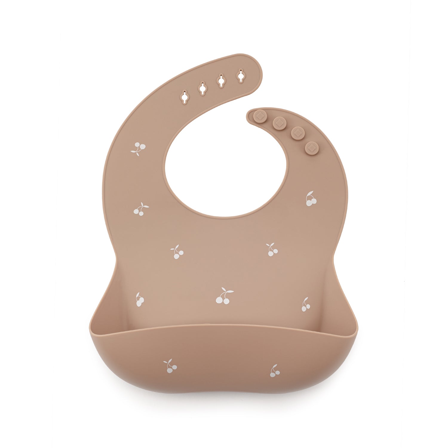 Bavoir en Silicone Shayan (Ivoire)