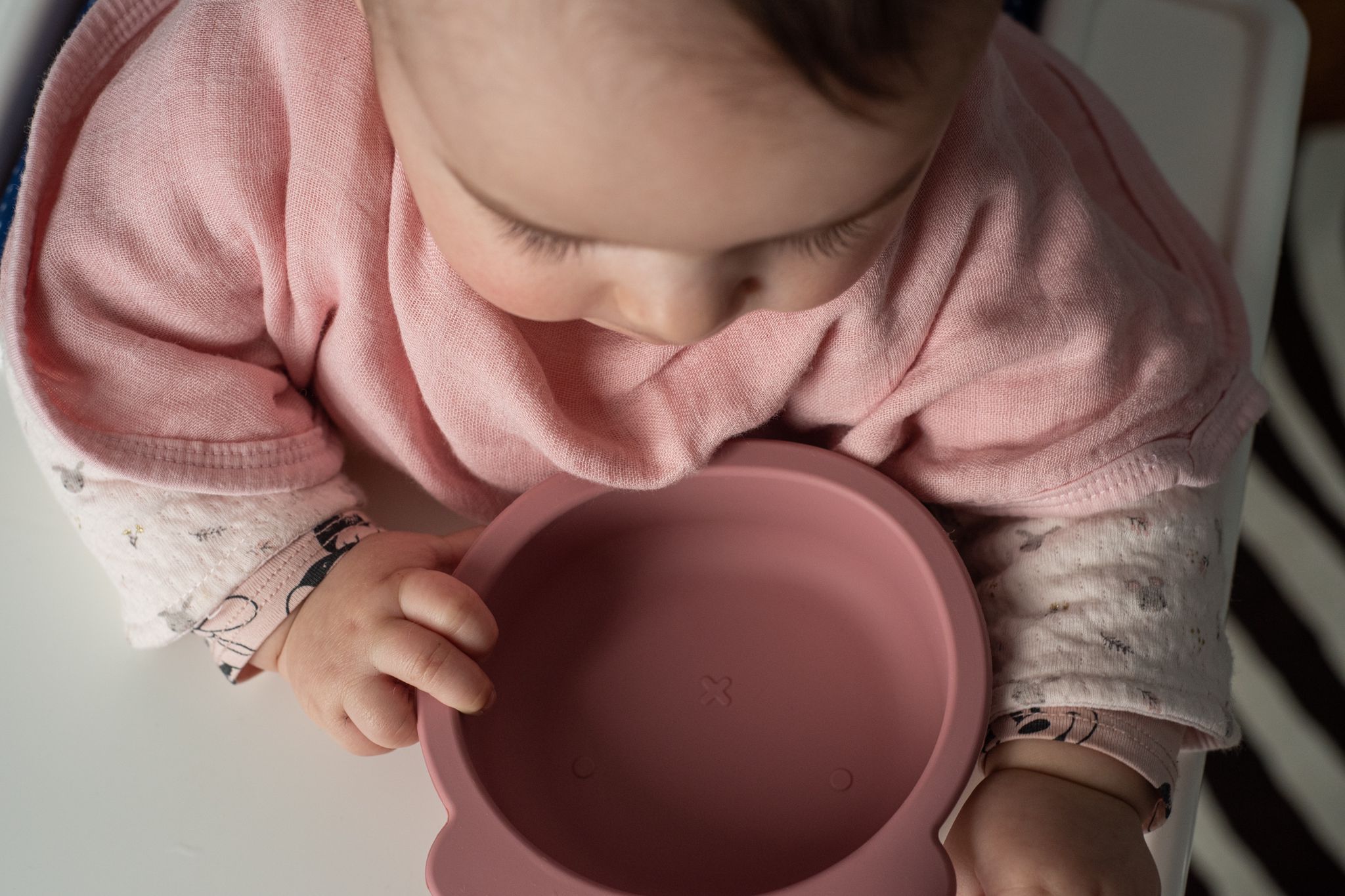 Aydan Silicone Bowl with Suction Cup (Ivory)