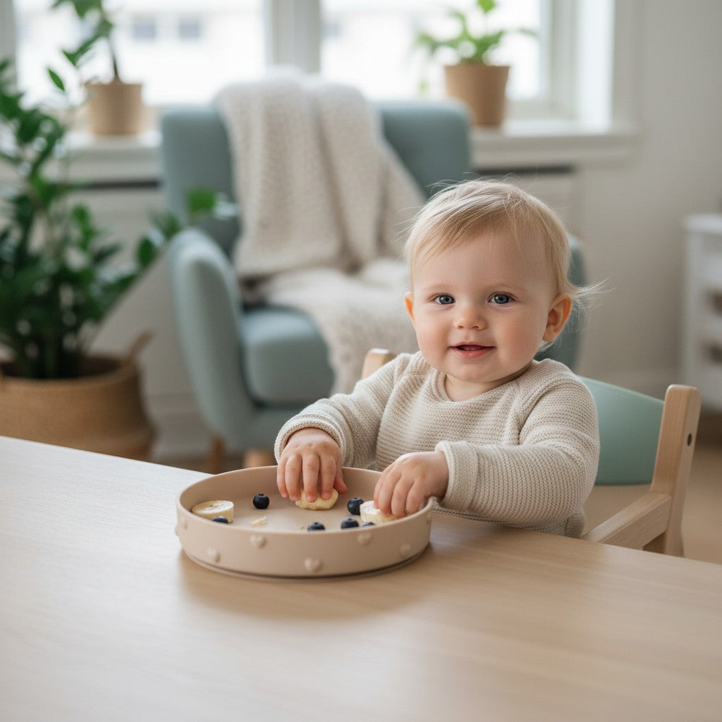 Ina (Chestnut) Suction Cup Plate