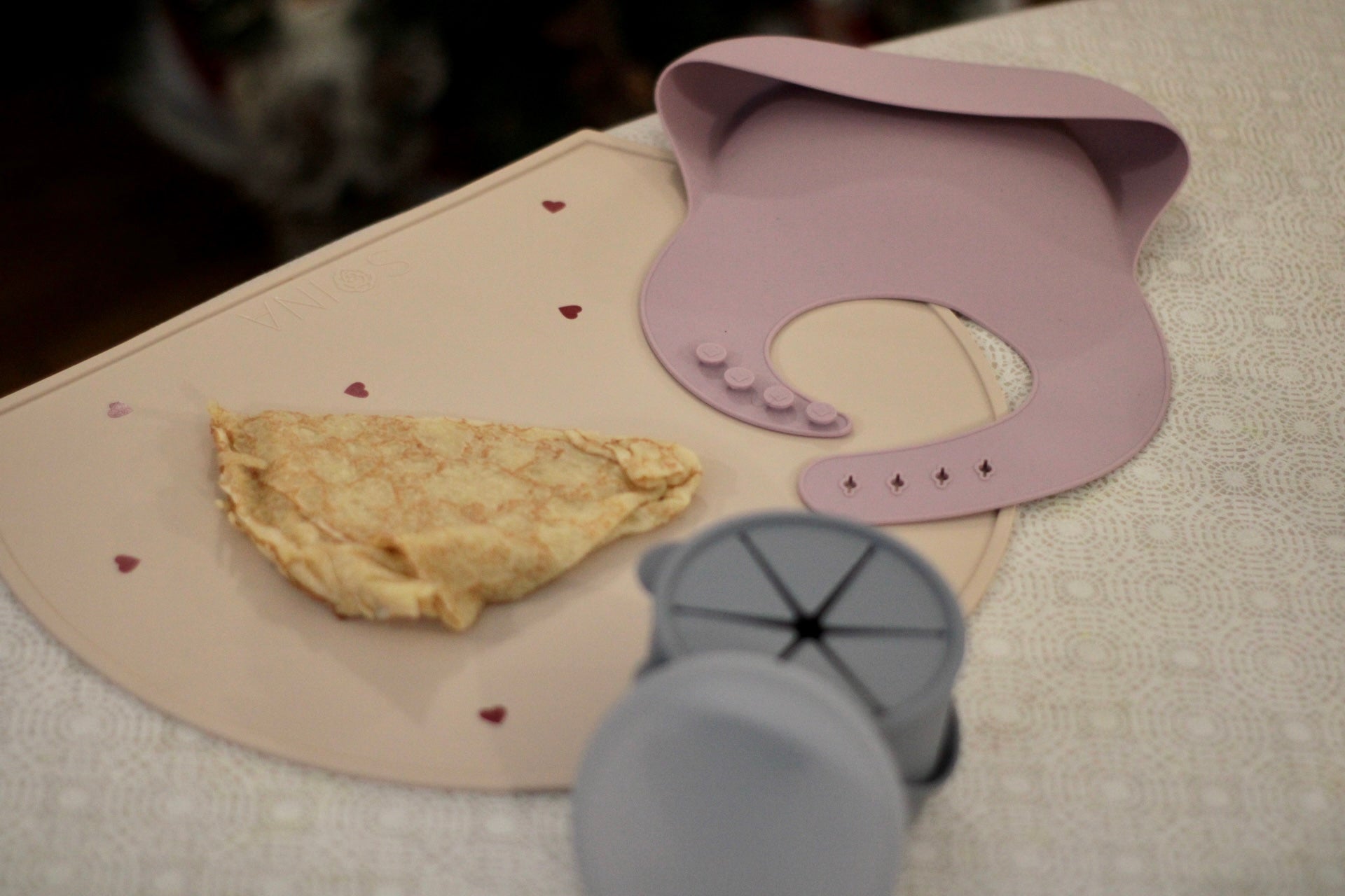 Tovaglietta in silicone Amore - Avorio