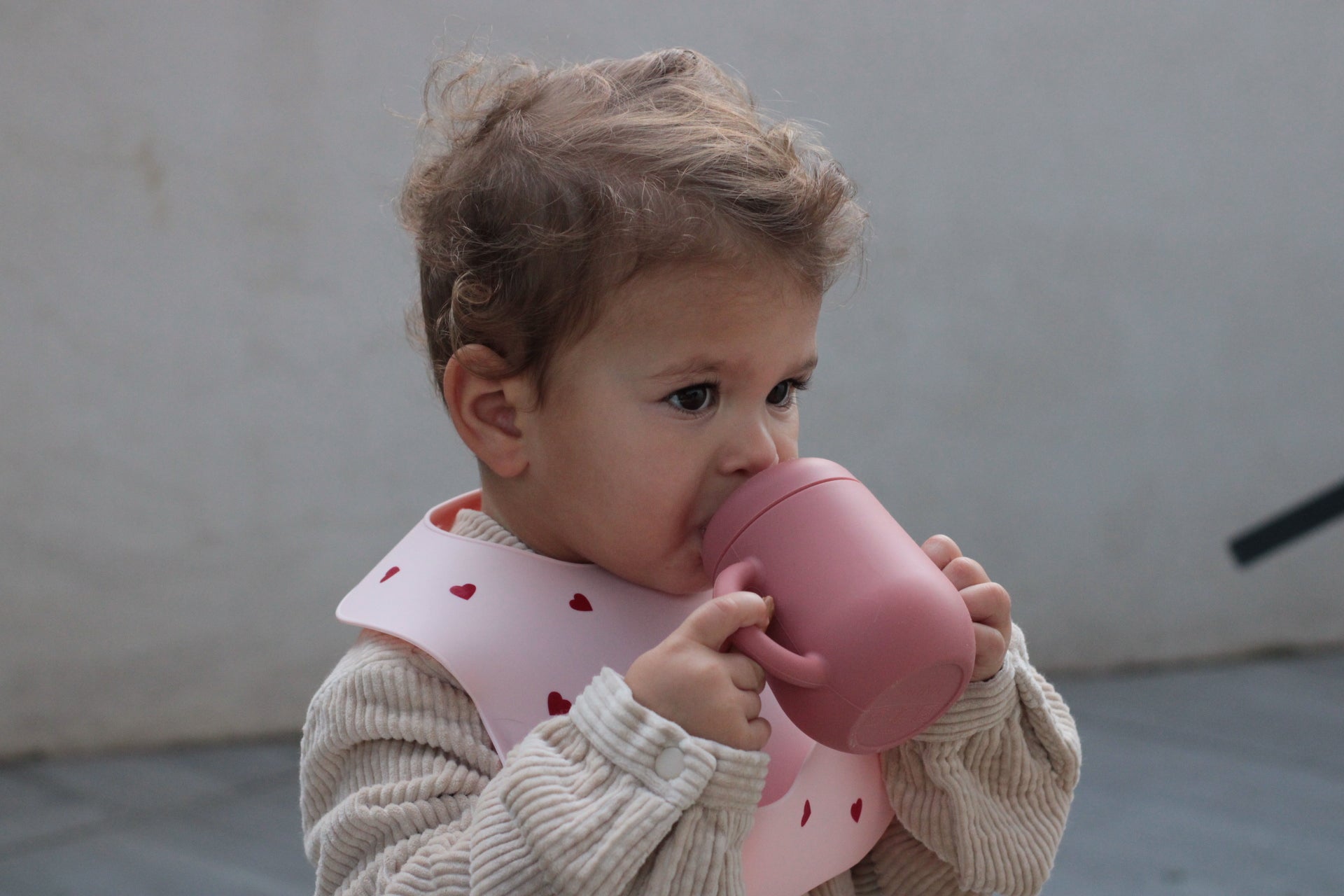 Bicchiere 3 in 1 - Rosa antico - Soina