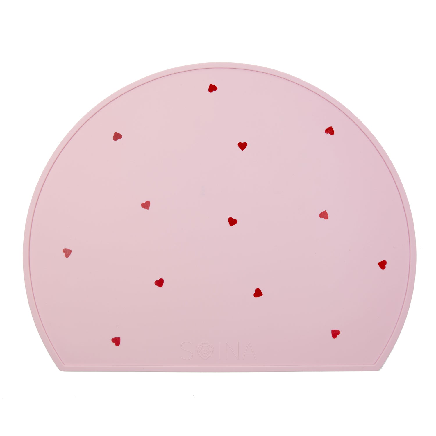 Tovaglietta in silicone Amore - Rosa