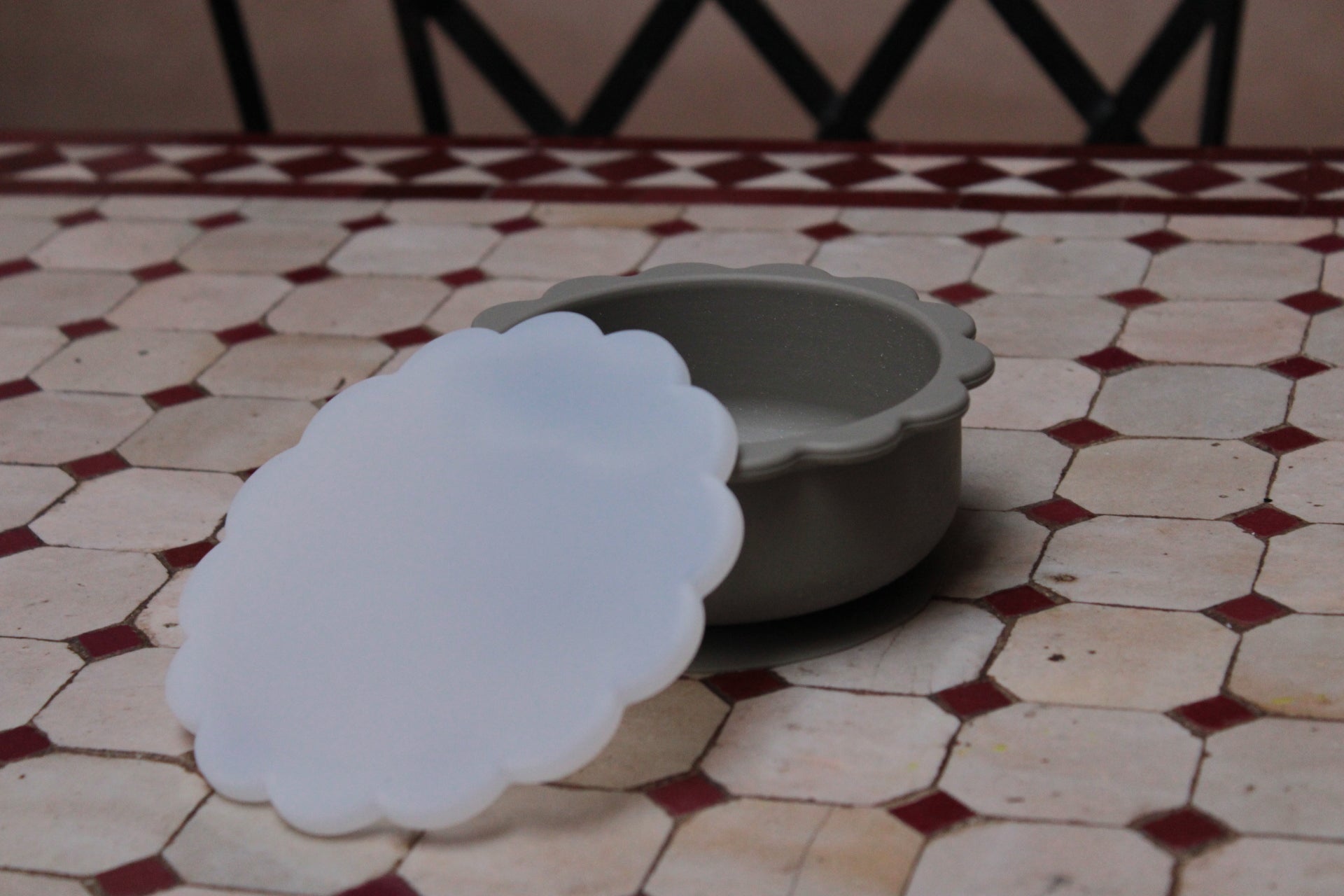 Ciotola in silicone con ventosa Eden (Salvia)