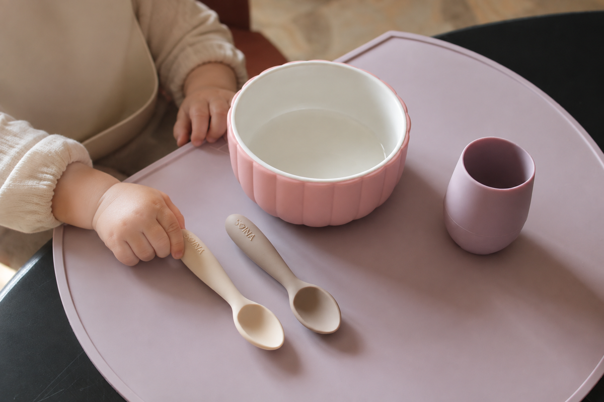 Ciotola in ceramica + base in silicone