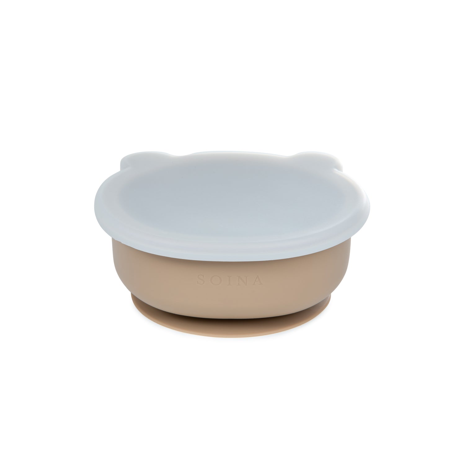 Aydan Silicone Bowl with Suction Cup (Ivory)