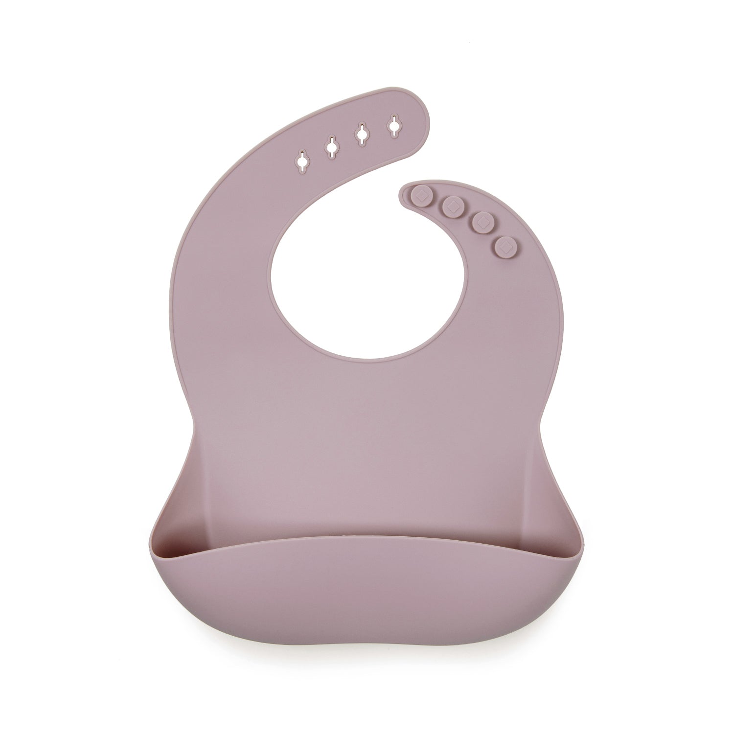 Bavoir en Silicone Shayan (Ivoire)