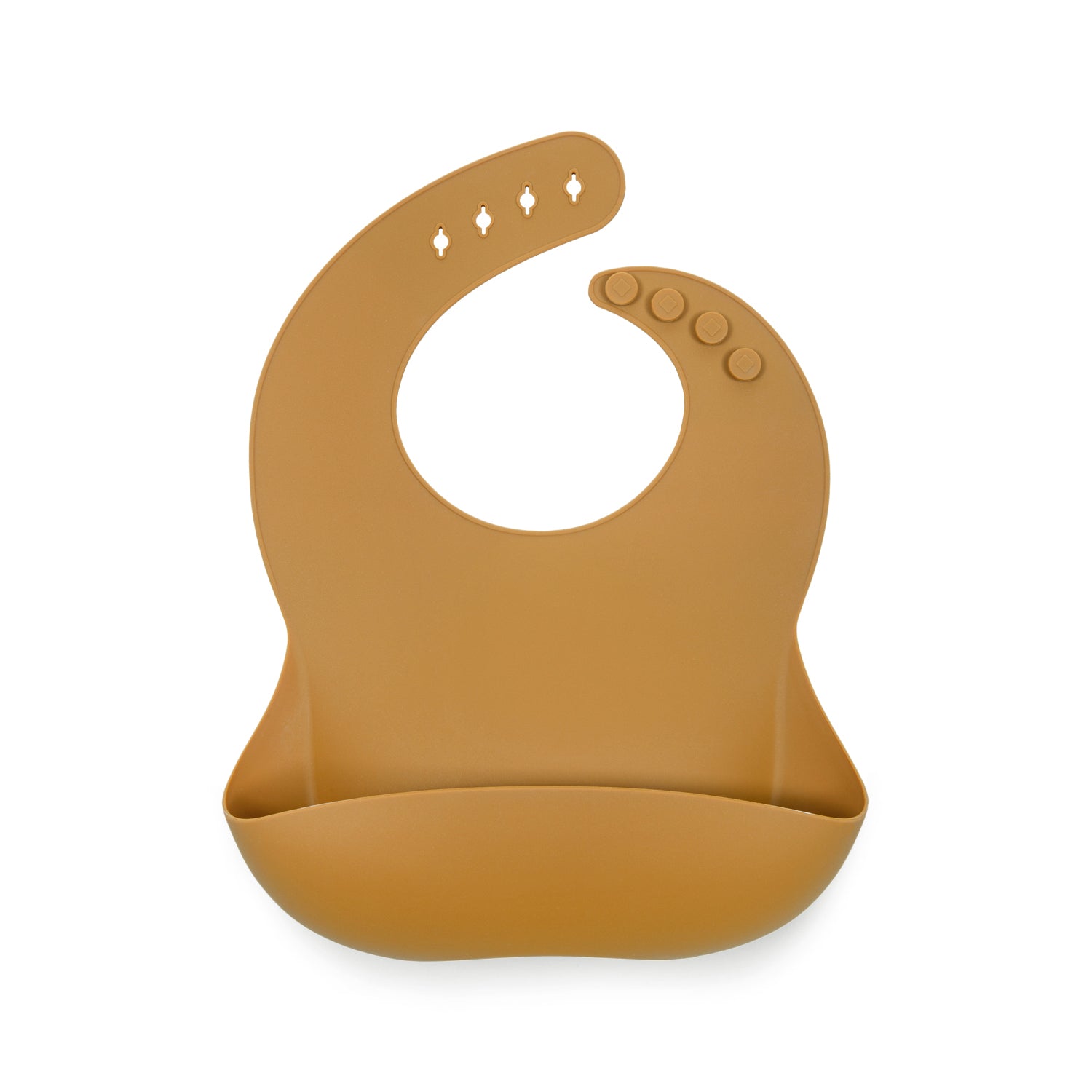 Bavoir en Silicone Shayan (Ivoire)